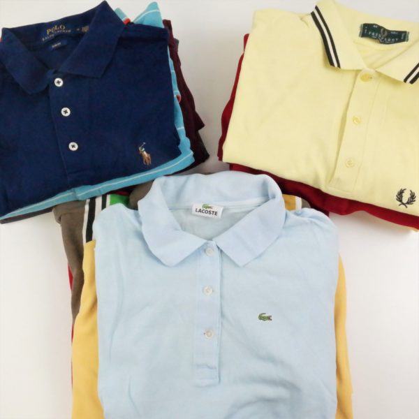 Vintage style designer second hand polo shirts