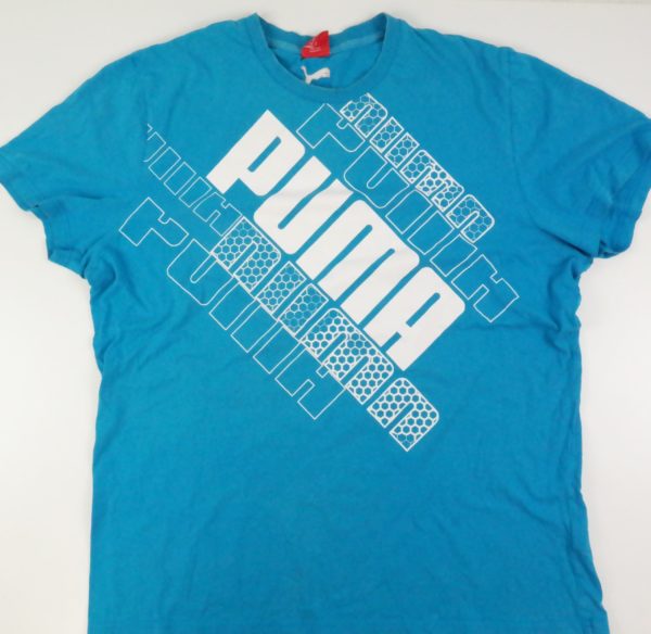 Puma vintage tee, sport shirt in blue