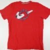 Vintage Marken T-Shirt in Rot von Nike