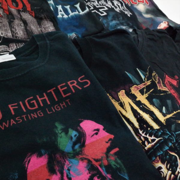 authentic rare band tops