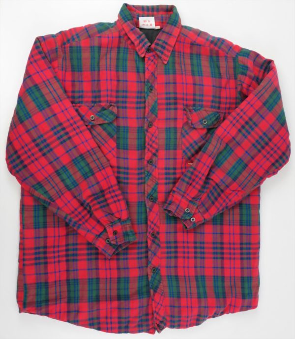 Vintage 90's industrial flannel shirt/jacket