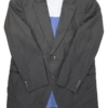 retro tommy hilfiger jacket in black with blue lining