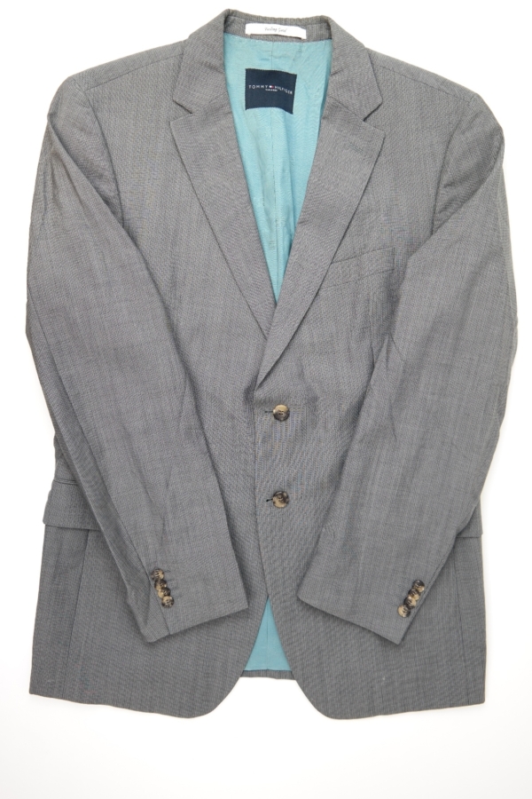 Original blazer by Tommy Hilfiger in light gray everyday jacket