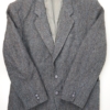old school jacket made of tweed fabric fine british clothing