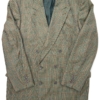 small checked jacket with double button placket classic Burberry London blazer