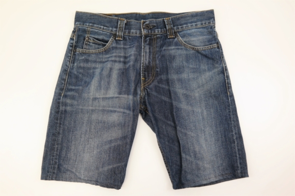 Kurze Herren Hose, Jeans Shorts Old-Style